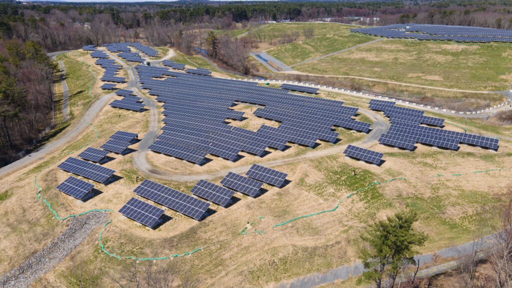 Tewksbury Landfill - Syncarpha Capital Community Solar Gardens in Tewksbury, Massachusetts - 11