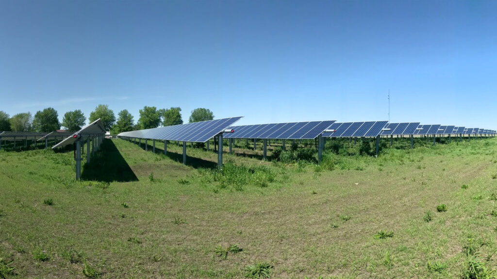 Syncarpha's Community Solar Garden in Clara City Minnesota