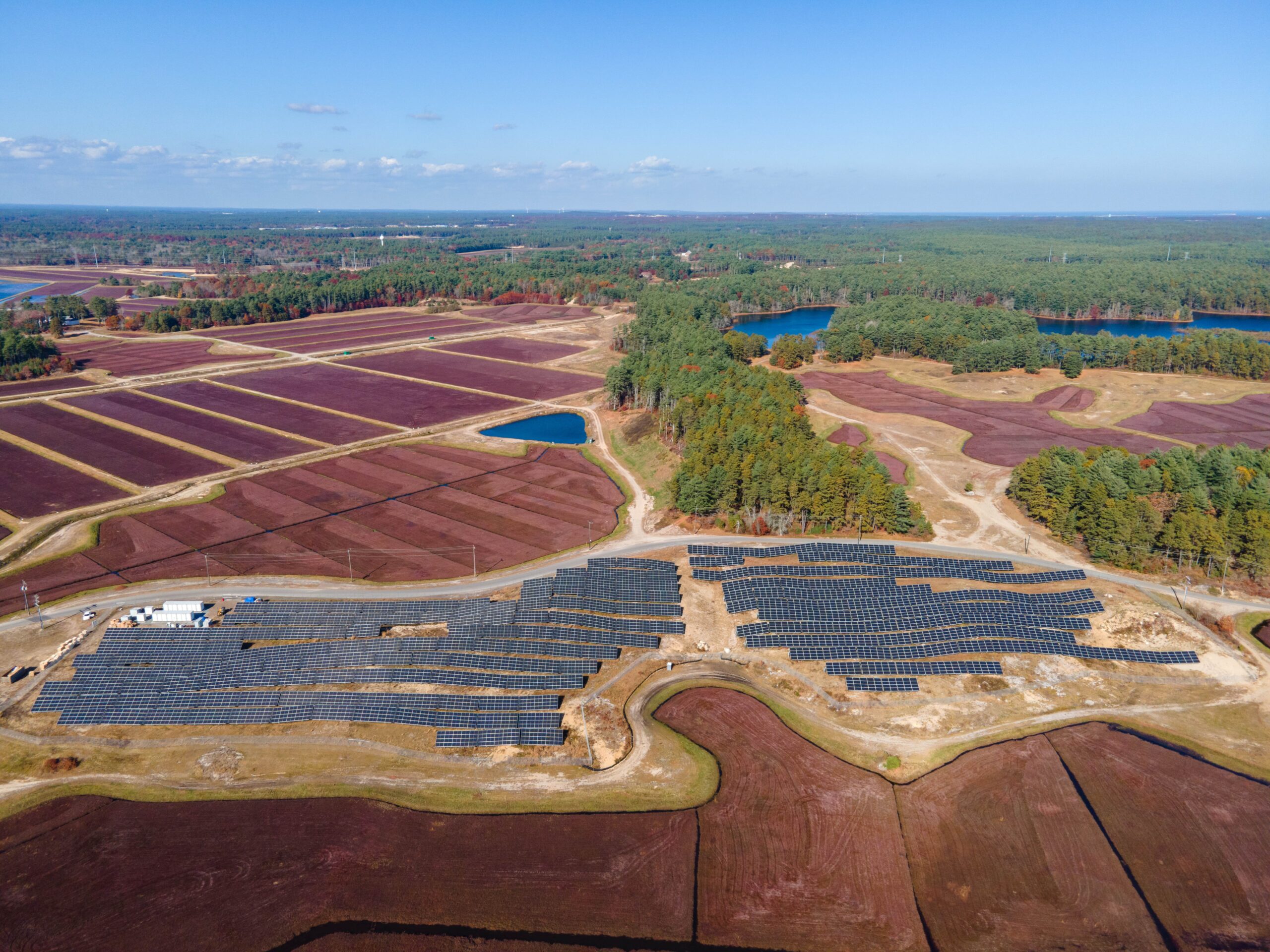 Syncarpha Carver - Community Solar Project Operating on Carver, Massachusetts Cranberry Bogs - 4