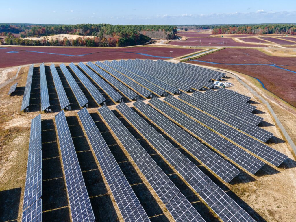 Syncarpha Carver - Community Solar Project Operating on Carver, Massachusetts Cranberry Bogs - 1