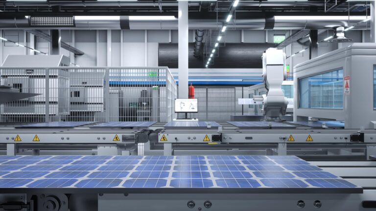 U.S. Solar Manufacturing Capacity - 50GW - manufacturing-facility-producing-solar-cells