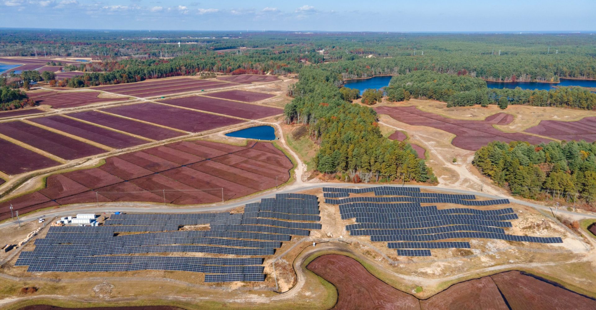 Syncarpha Carver - Community Solar Project Operating on Carver, Massachusetts Cranberry Bogs